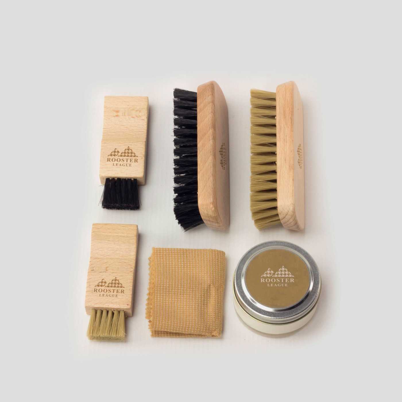 Neuken Injectie krater Shoe Care Kit for Leather - Rooster League